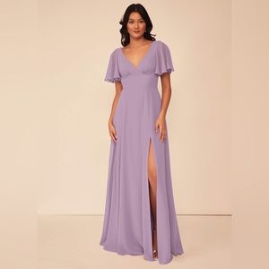Azazie Kimber Bridesmaid Dress A8 Color:Wisteria